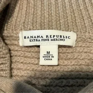 Merino Wool Banana Republic Sweaters Canada Cotton-Merino Waffle